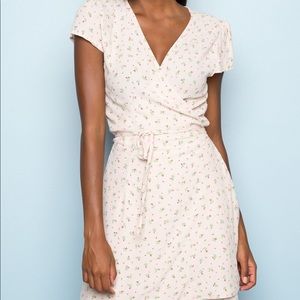 Brandy Melville Robbie wrap dress